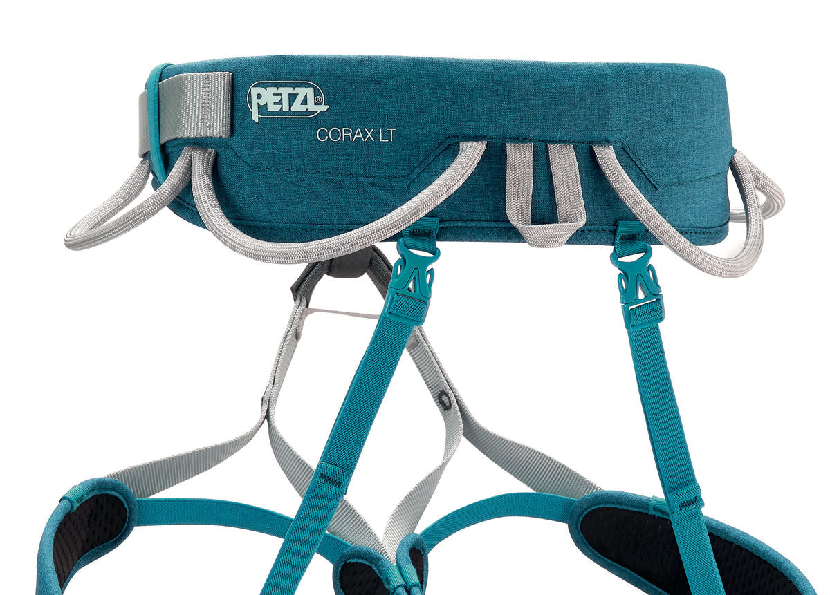 Petzl CORAX LT Climbing Harness [Turquoise]